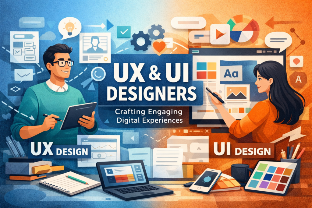 UX and UI designers